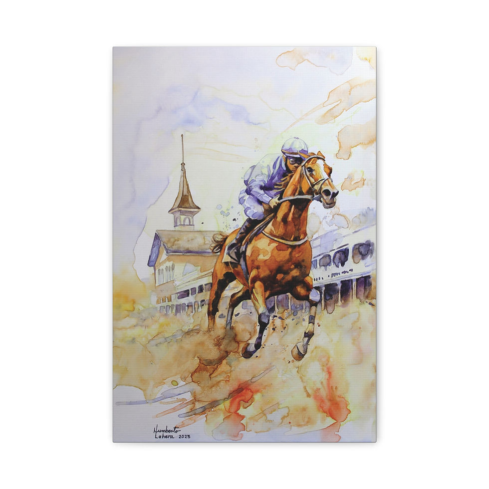 Thumbnail: Fine Art Canvas Giclée "Fast Dust"