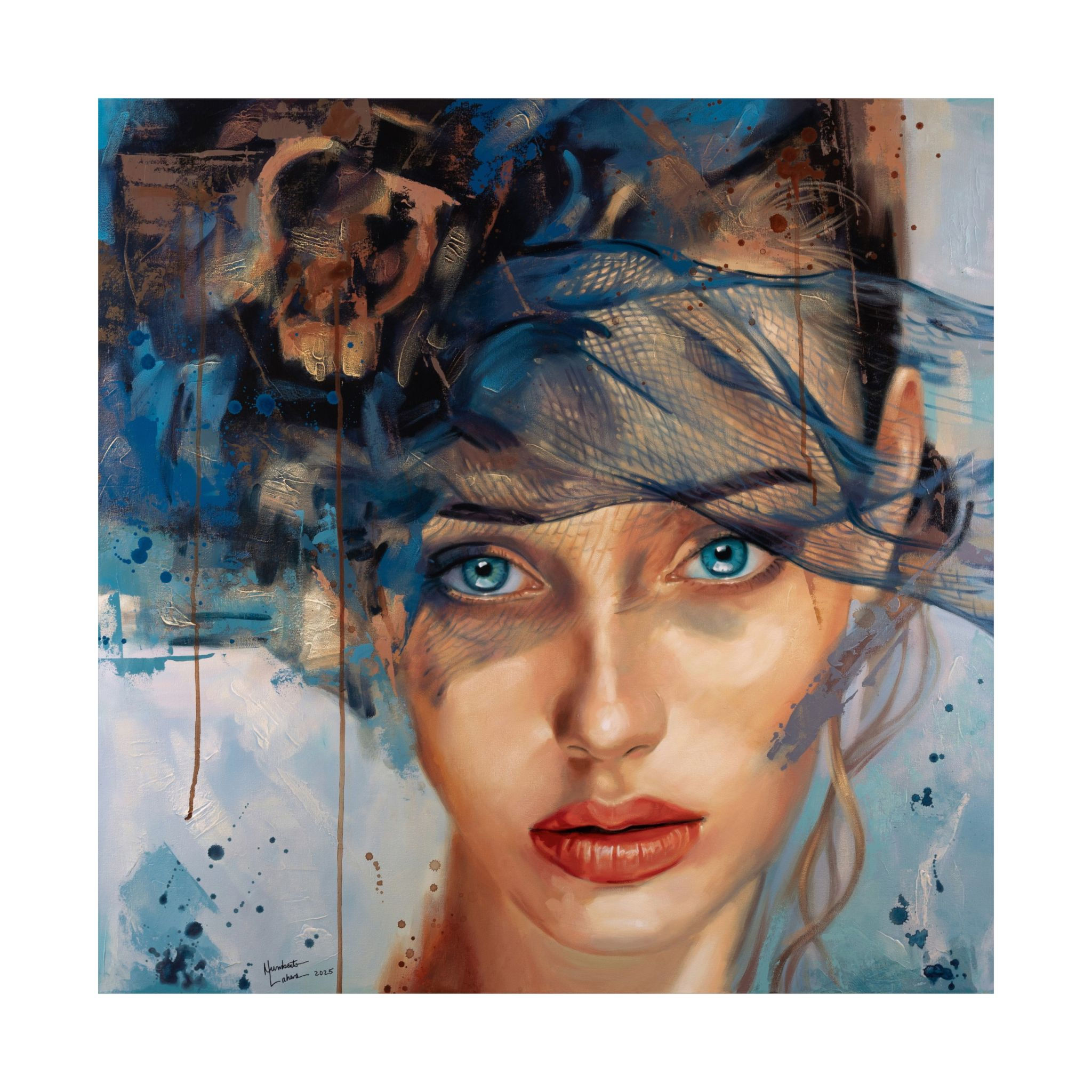 Title: "Bluegrass Lady", Matte Paper Poster 18" x 24"