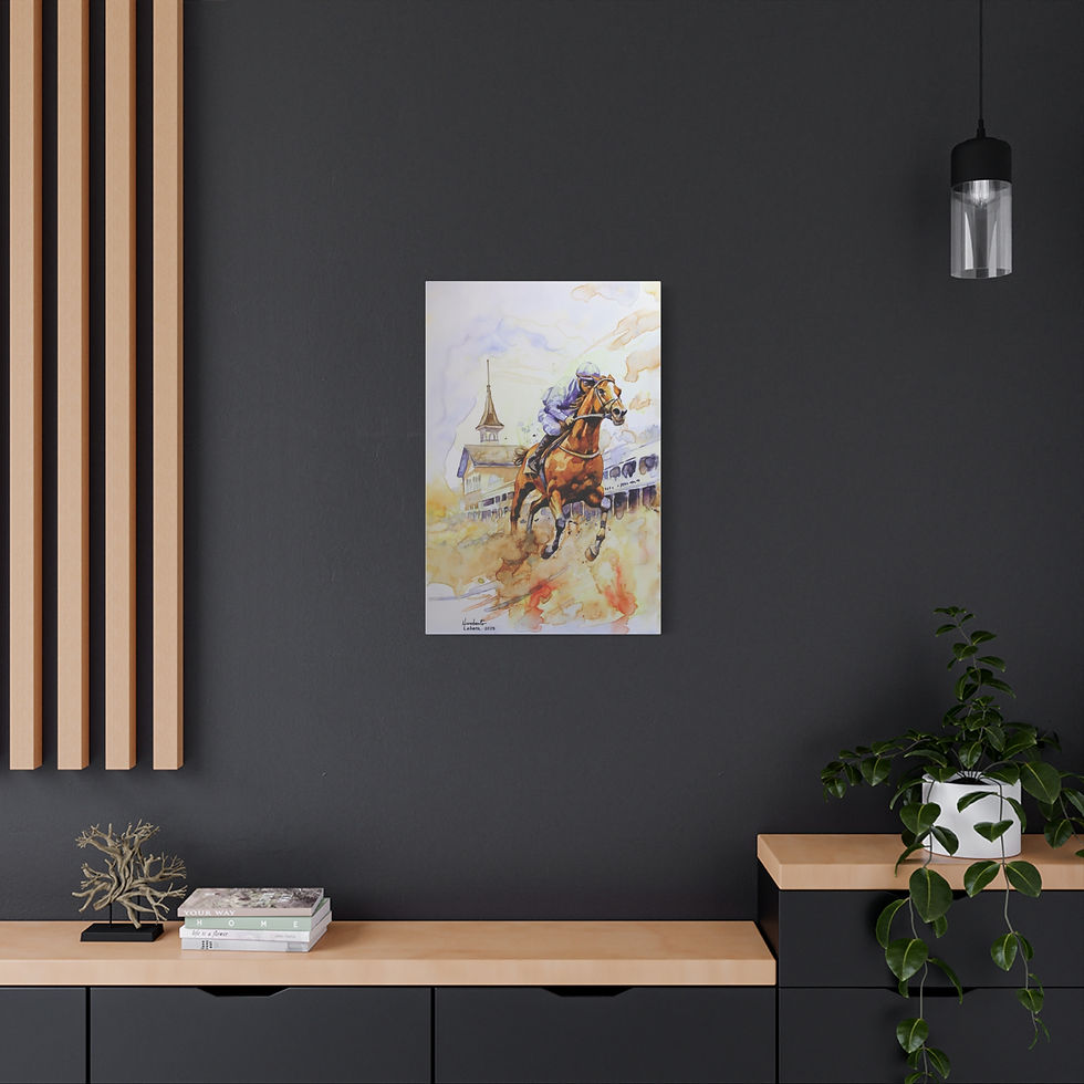 Thumbnail: Fine Art Canvas Giclée "Fast Dust"