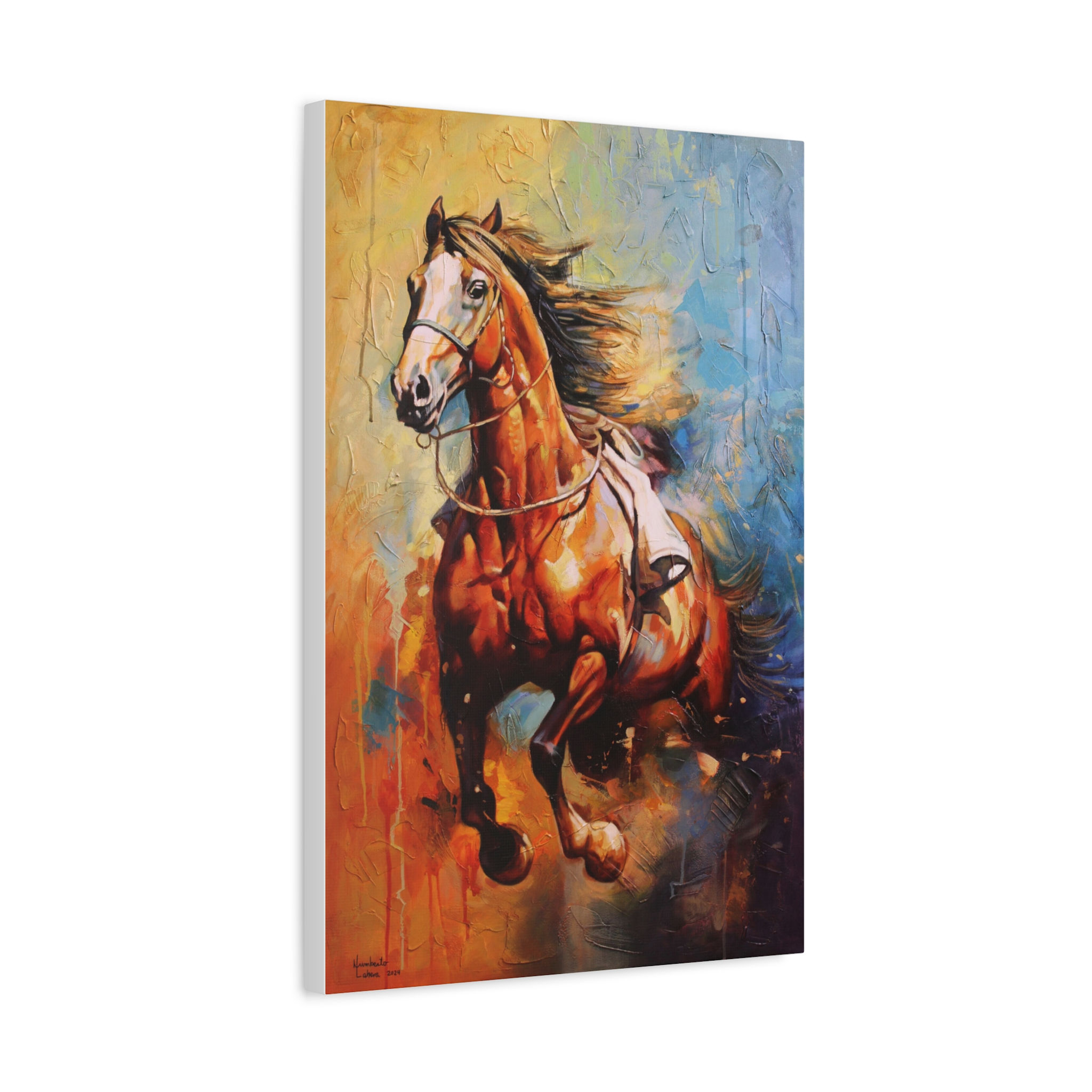 Fine Art Canvas Giclée "Carrera Solitaria"