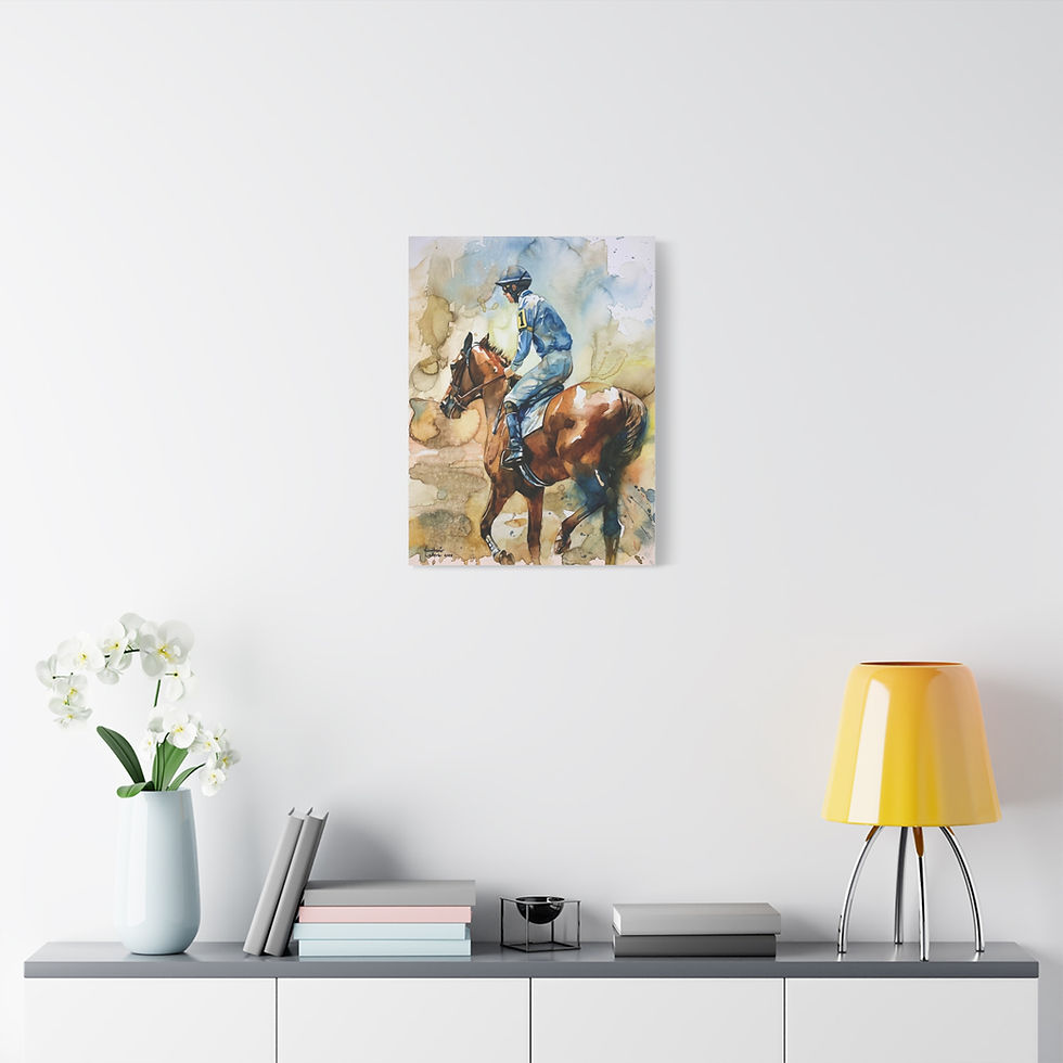 Thumbnail: Fine Art Canvas Giclée "El inicio"