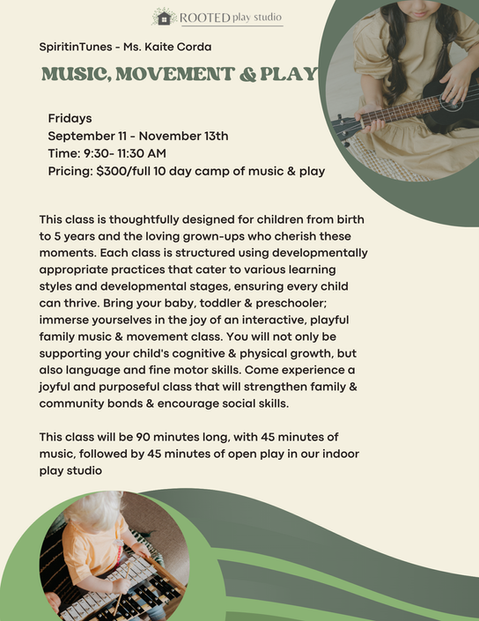 Music Movement and Play