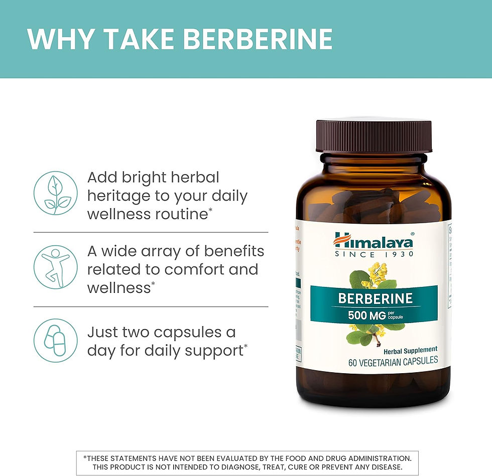 Thumbnail: Himalaya Berberine for Balanced Support, Digestion & Immune System Support, 500
