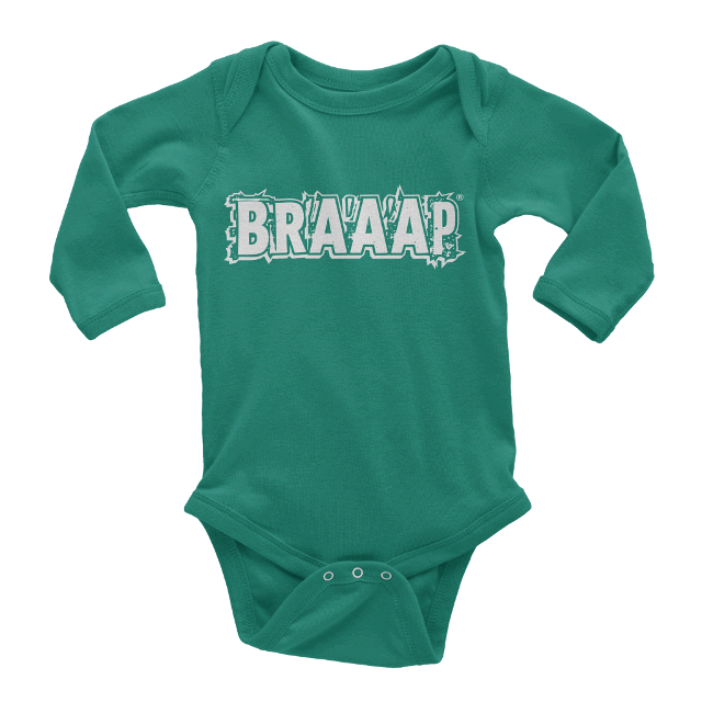 Thumbnail: BRAAAP BABY ONESIE LONG SLEEVE