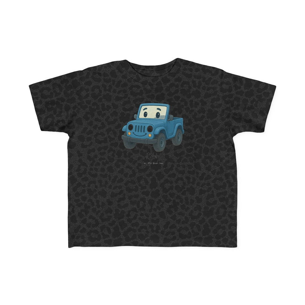 Thumbnail: Toddler's Jeep Graphic Tee - Fun & Playful Auto Design for Kids