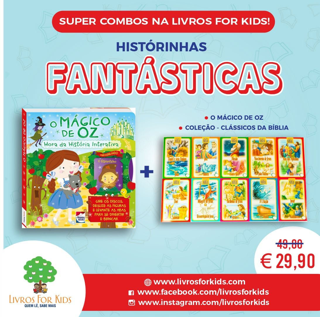 Combo 14 História Fantásticas LFK - Coleção Histórias Fantásticas LFK