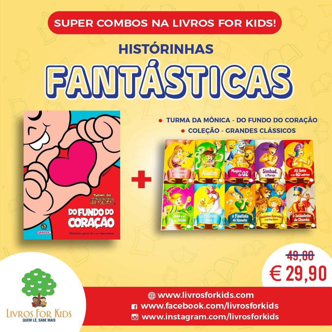 Combo 27 História Fantásticas LFK - Coleção Histórias Fantásticas LFK