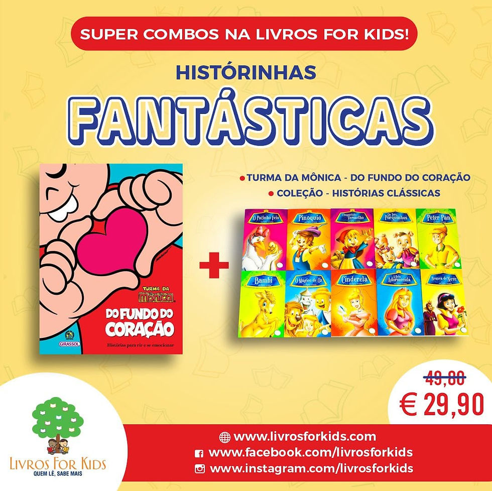Combo 36 História Fantásticas LFK - Coleção Histórias Fantásticas LFK