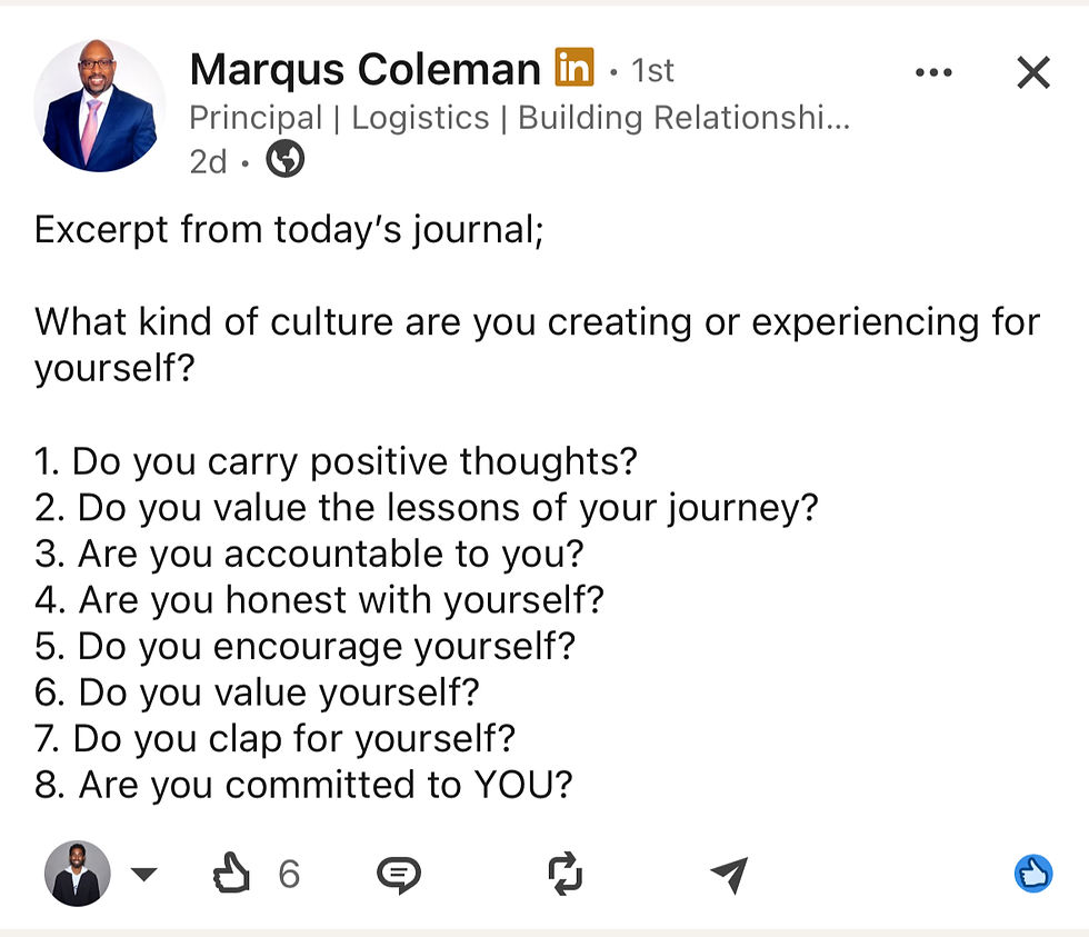 Marqus Coleman LinkedIn