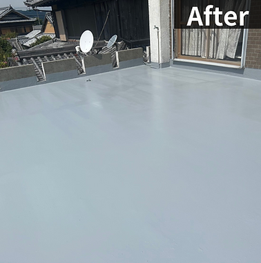 天乃屋塗装が南あわじ市で行った防水塗装工事afterです