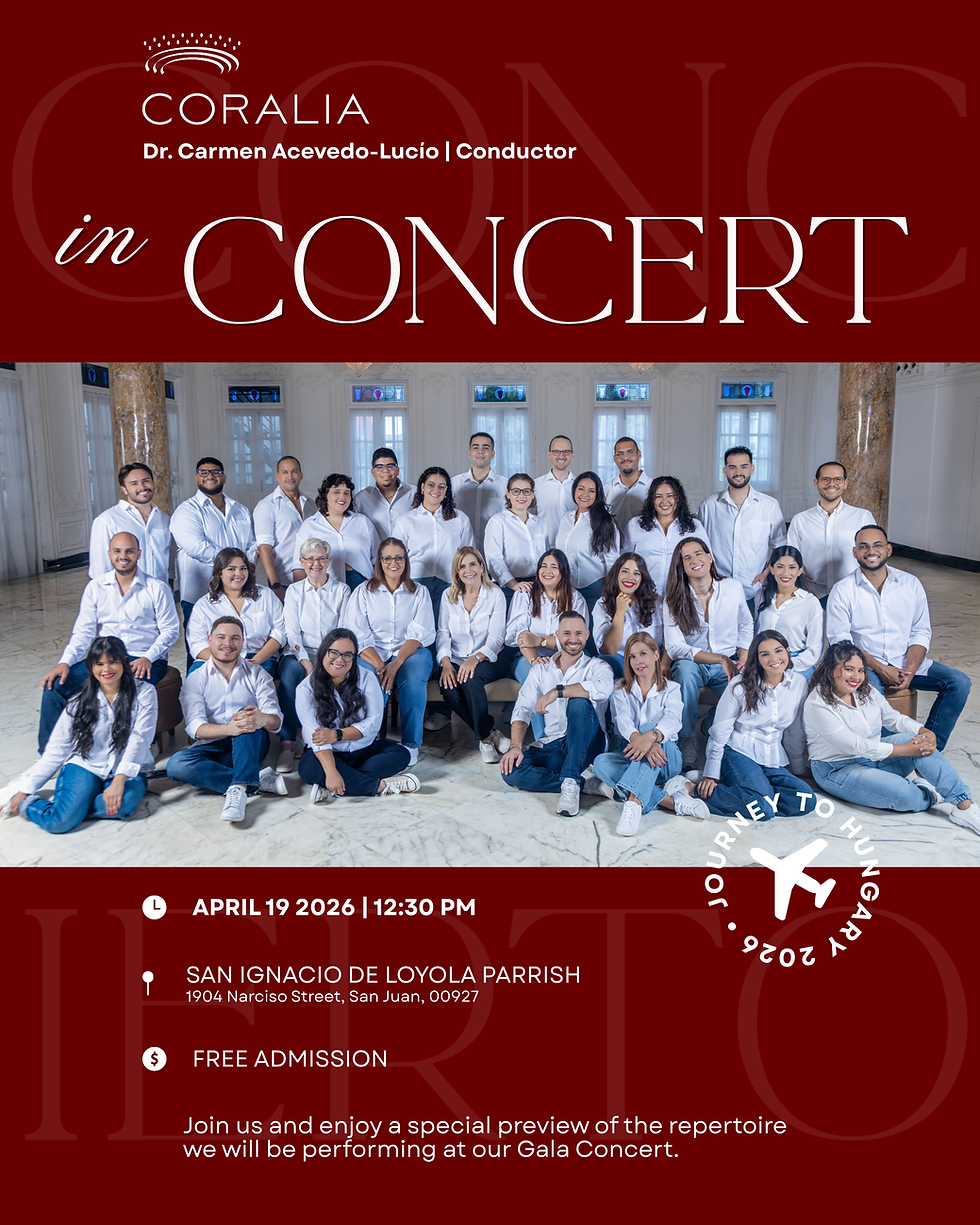 CORALIA in Concert