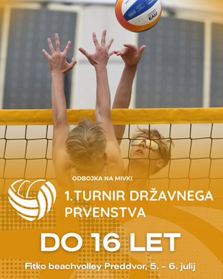 1. TURNIR DRŽAVNEGA PRVENSTVA DO 16 LET