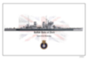 HMS Duke of York WL Print