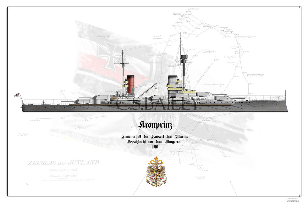 SMS Kronprinz WL print