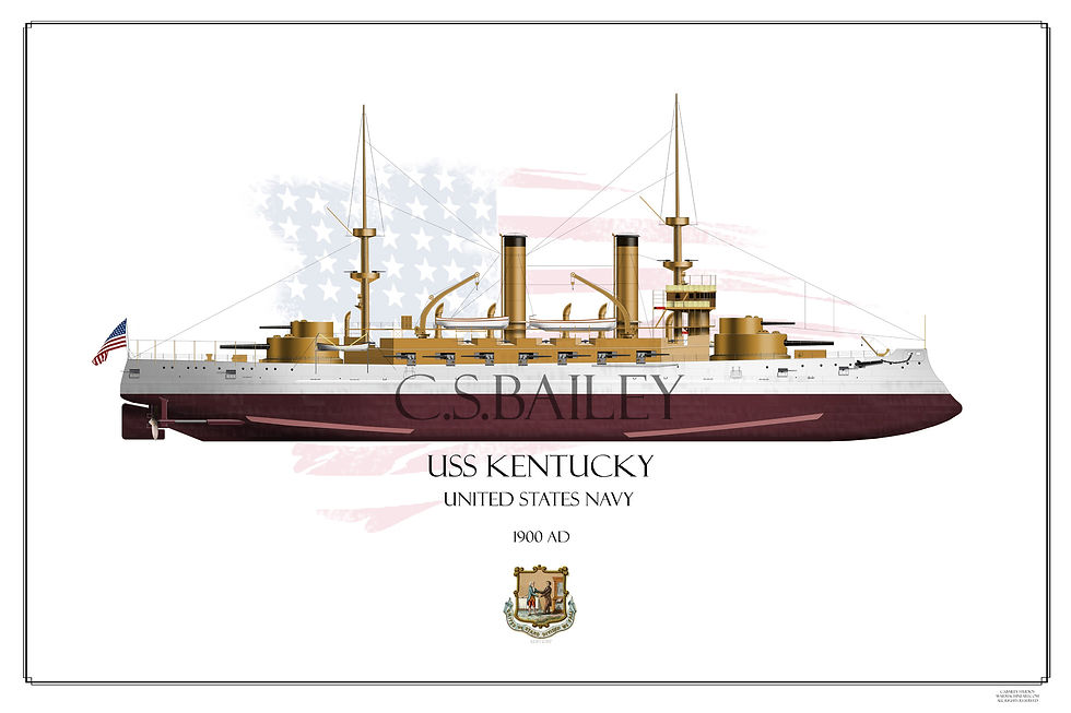 USS Kentucky FH BB-6