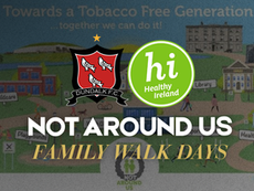 Family Walk Days as part of our "Healthy Ireland Not Around Us" campaign.