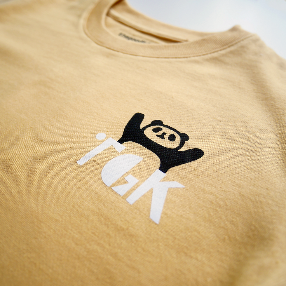 Miniaturbild: Oversize T-Shirt mit Pandamotiv