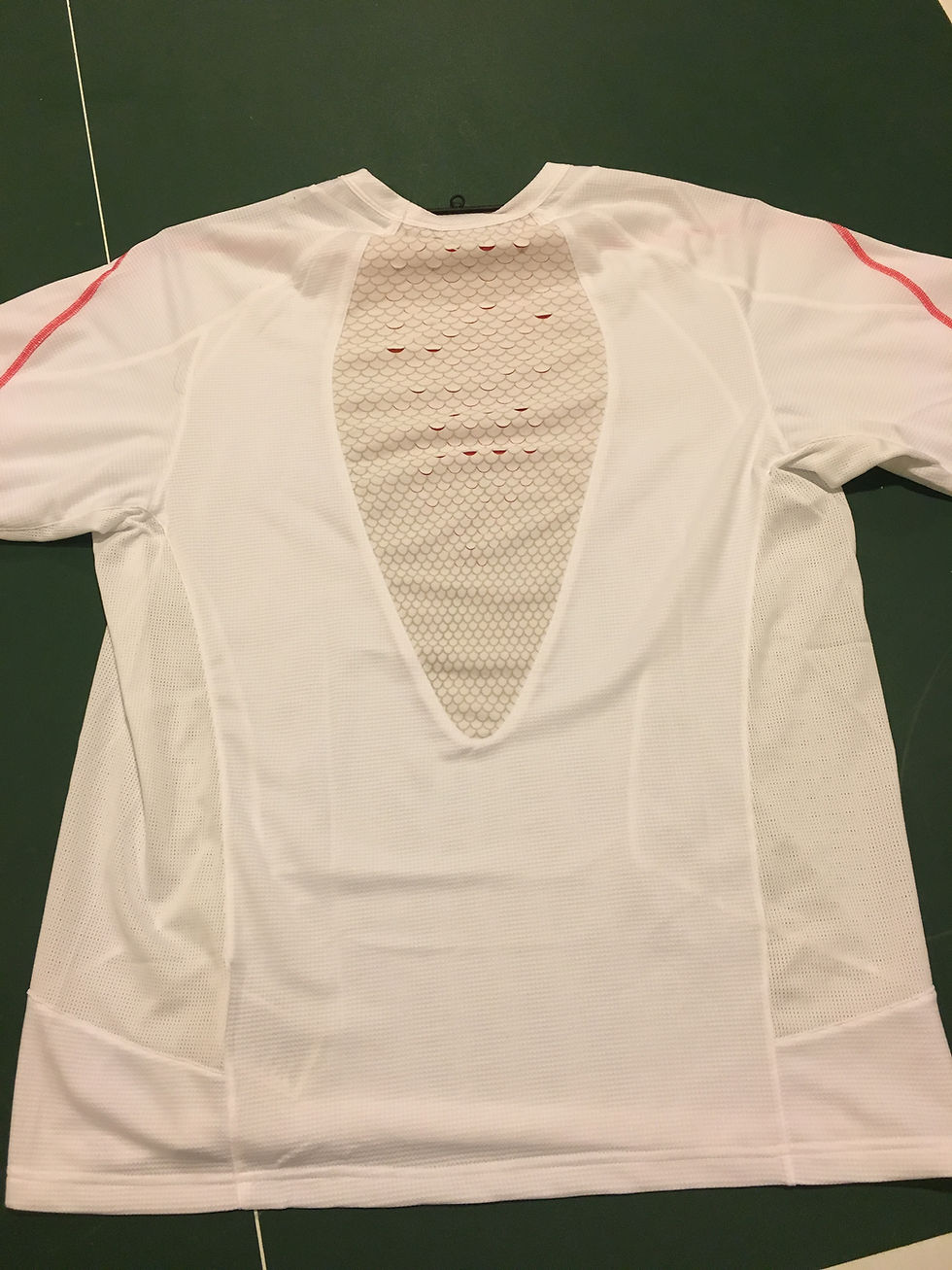 Miniature : Roger Federer Match Worn Signed Custom PE Nike Shirt Wimbledon 2006