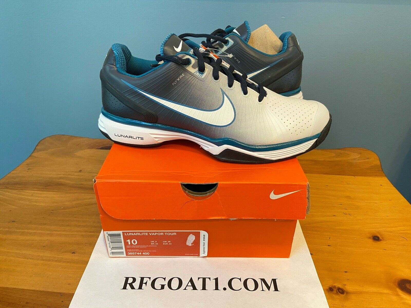 Nike Air Zoom Lunarlite Vapor Tour French Open 2010