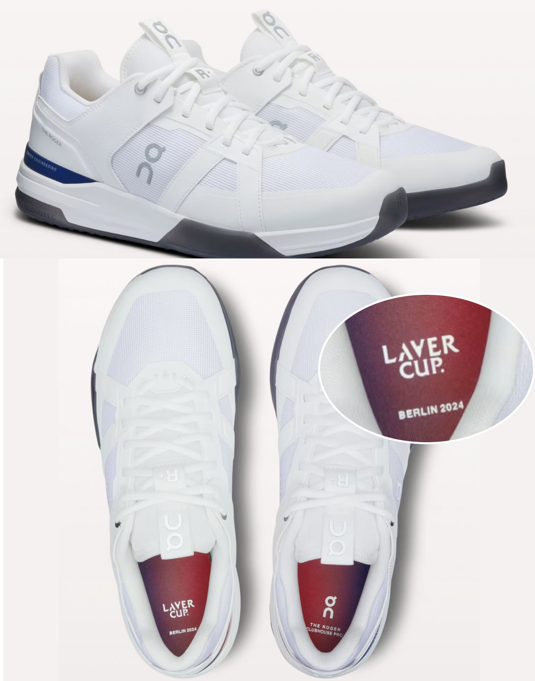 on THE ROGER Clubhouse Pro LC レーバーカップ 限定 ON The Roger Clubhouse Pro Laver Cup Berlin 2024 Tennis Shoe