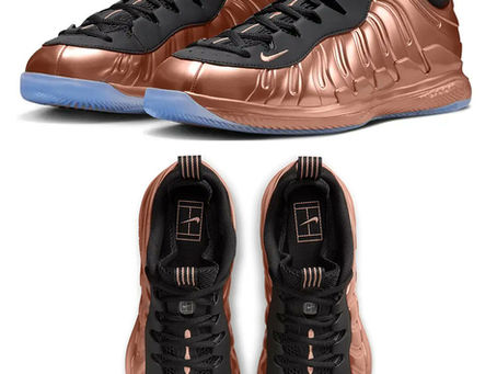 Nike Zoom Vapor X Foamposite Bronze 2026 Tennis Shoes Release and Early Access - Tennis x Basketball