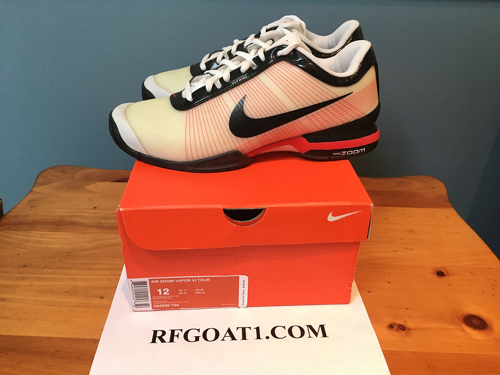 Miniatura: Nike Zoom Vapor VI Tour 2009 Día de puertas abiertas de EE. UU. Edición limitada Talla 12