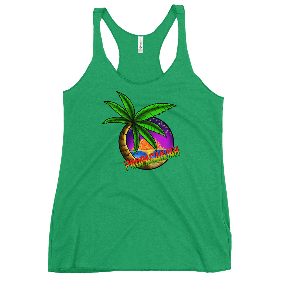 Thumbnail: Original Propaganjah Logo - Women's Racerback Tank