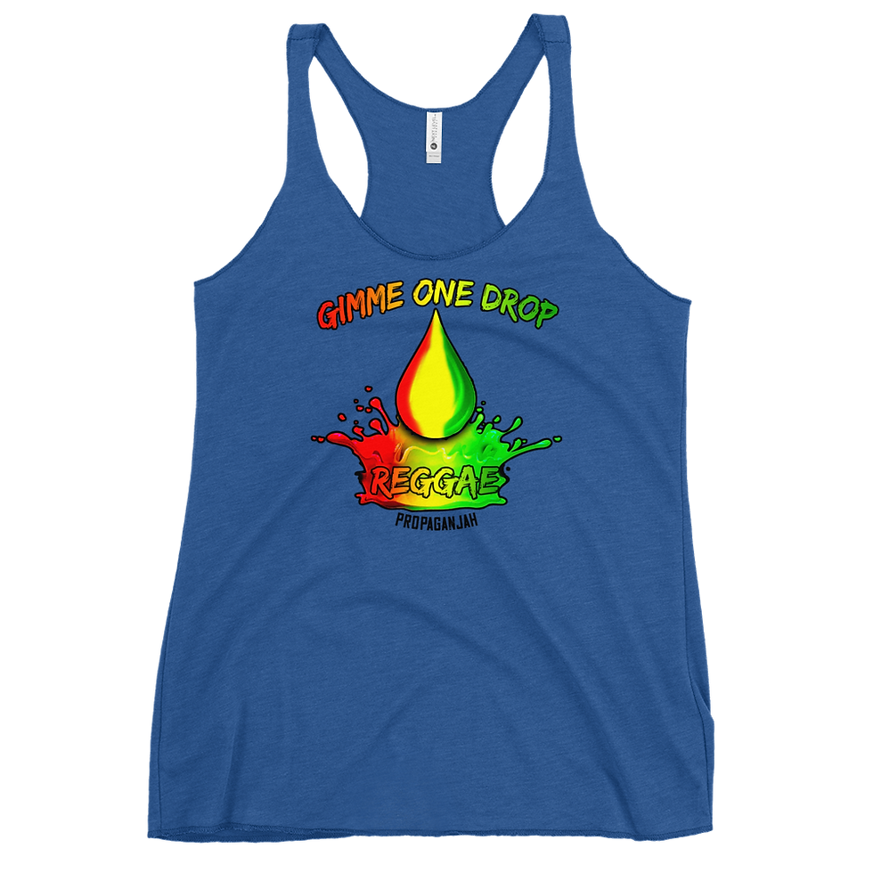 Thumbnail: Gimme One Drop Reggae - Propaganjah - Women's Racerback Tank