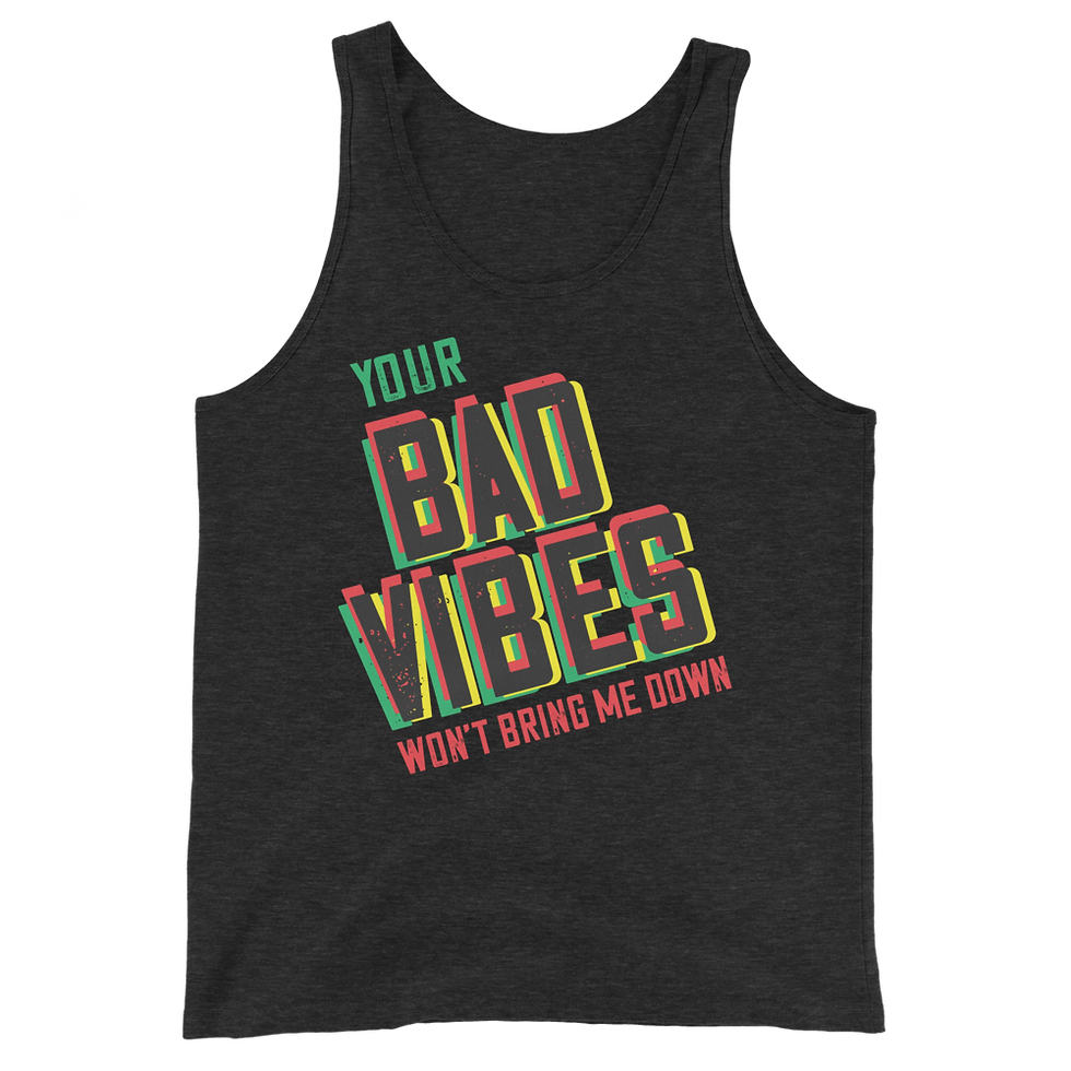 Thumbnail: Bad Vibes Lyrics - Propaganjah - Unisex Tank Top