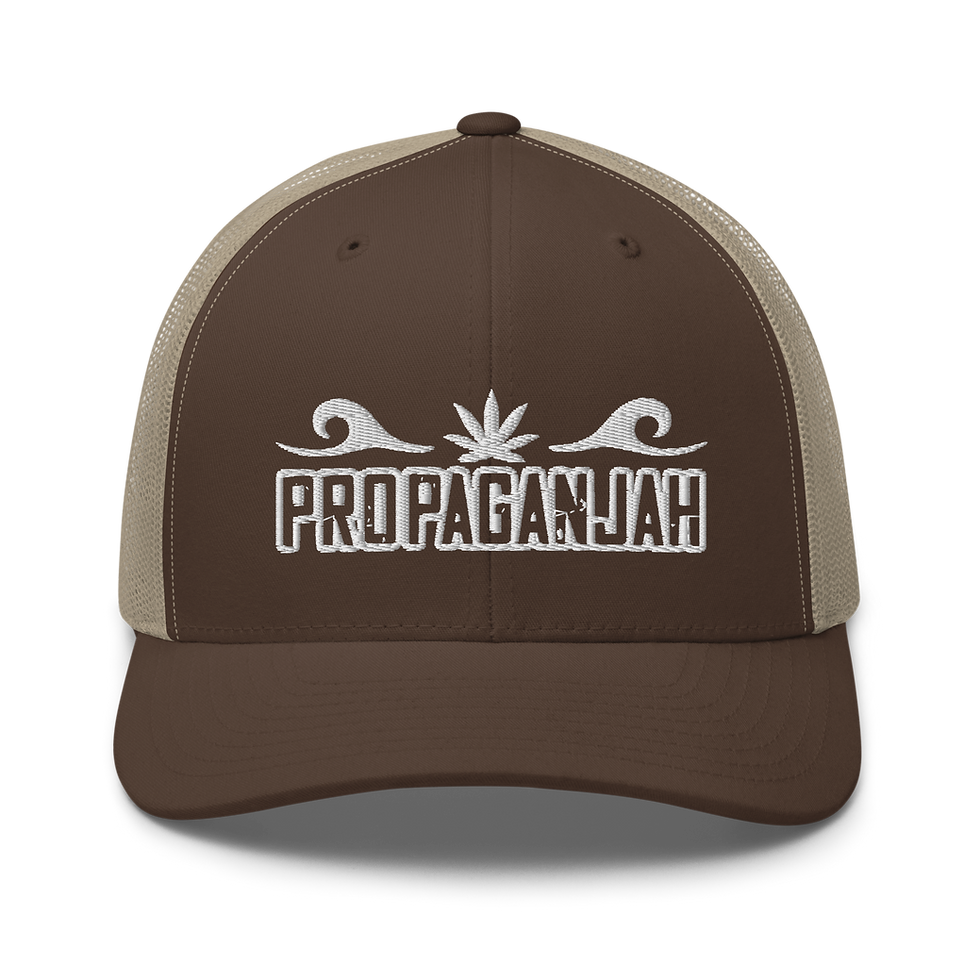 Thumbnail: Propaganjah (White) - Trucker Cap