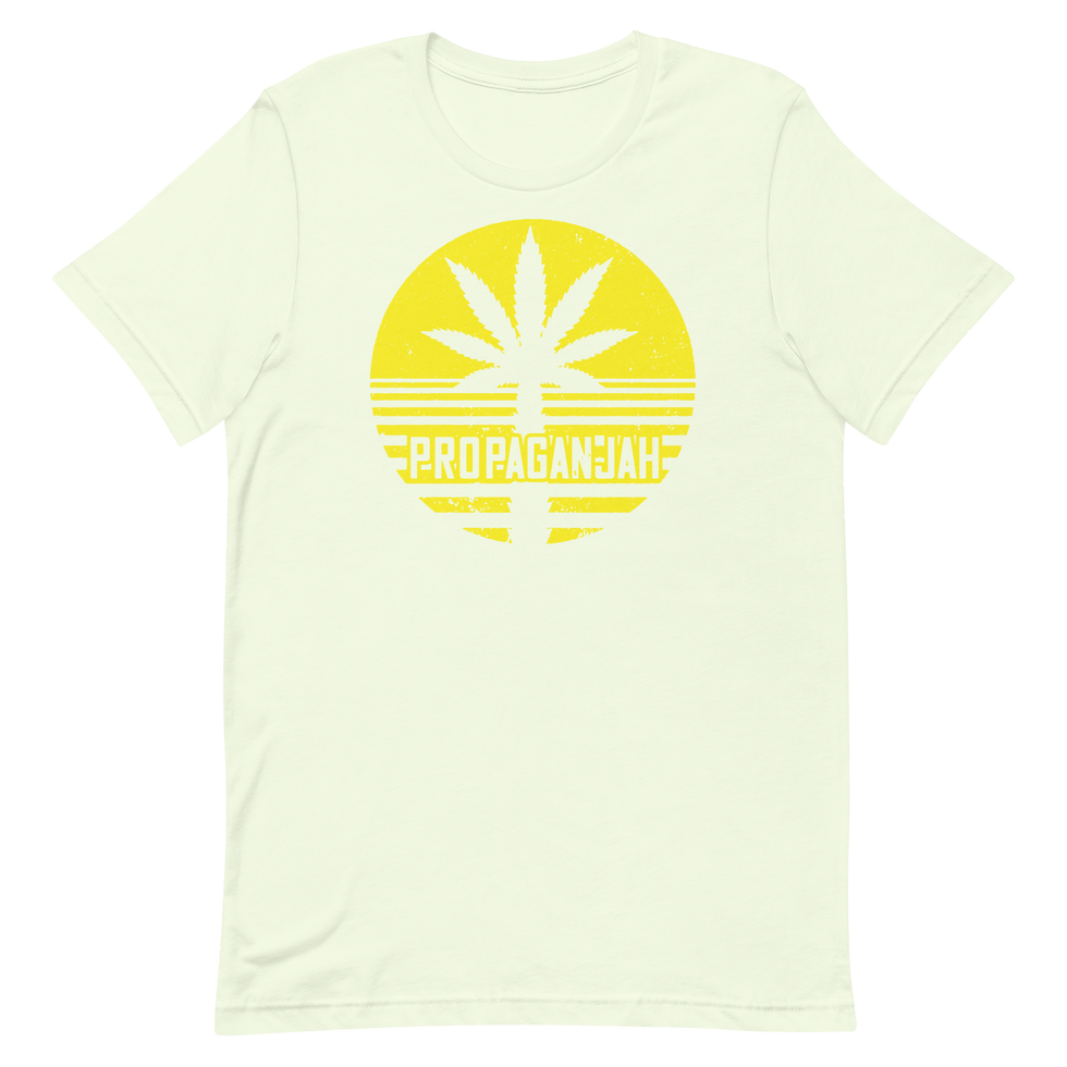 Thumbnail: Yellow Propaganjah Logo - Unisex t-shirt
