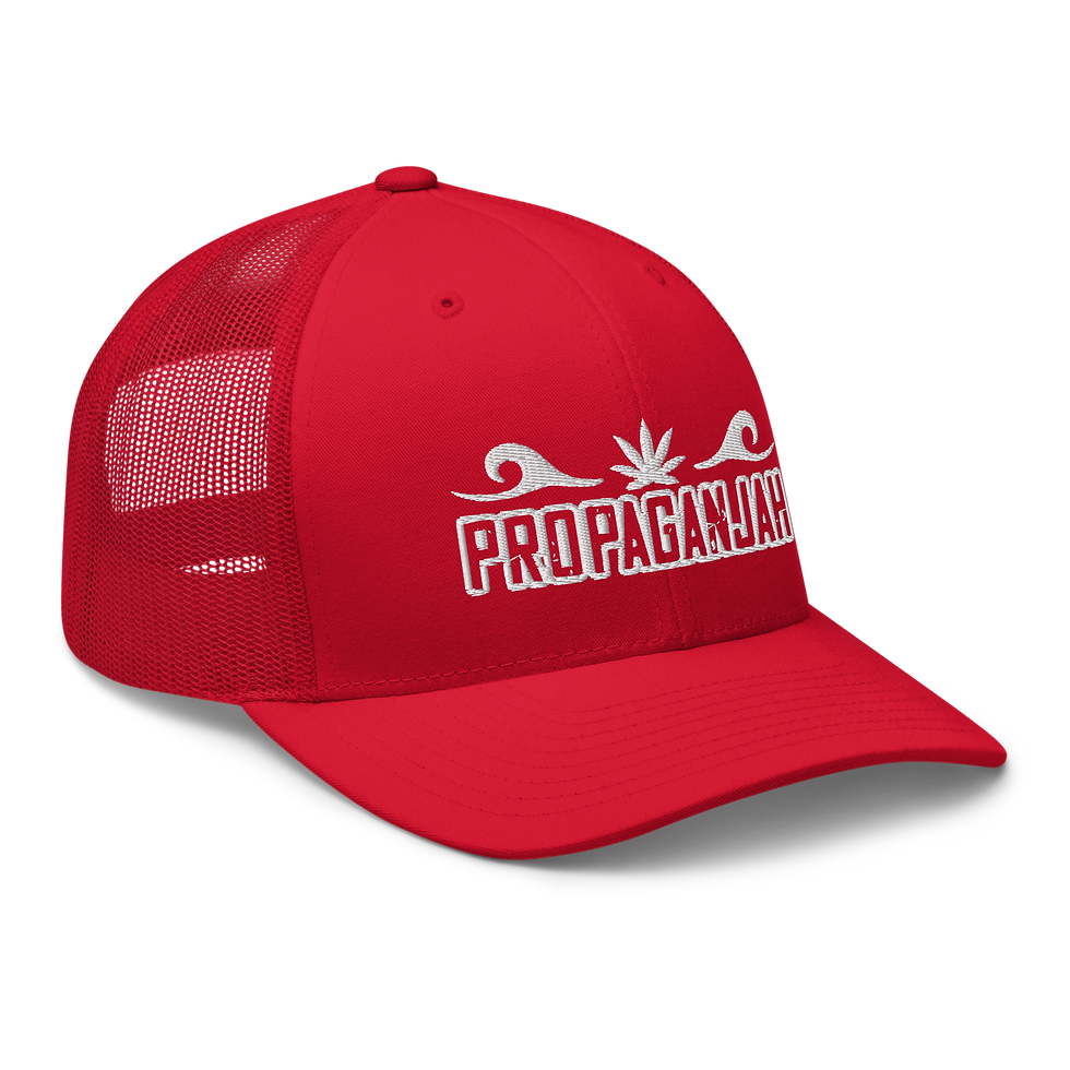 Thumbnail: Propaganjah (White) - Trucker Cap