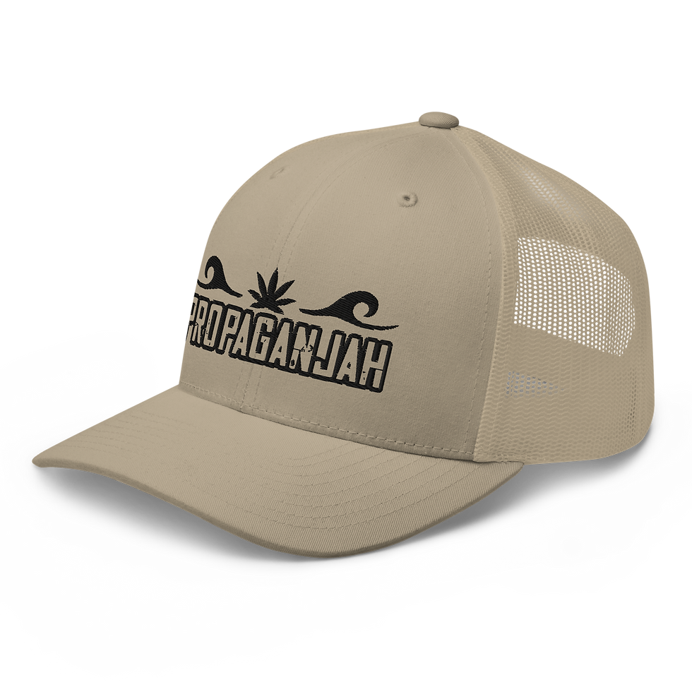 Thumbnail: Propaganjah (Black) - Trucker Cap