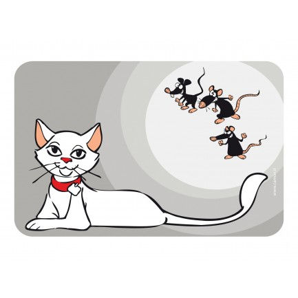 Miniature : Set de table motif chats