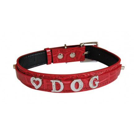Miniature : Collier aspect croco personnalisable