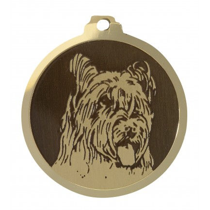 Miniature : Médaille 25mm 10g 110 races disponibles