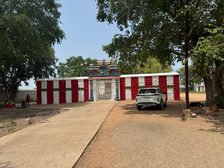 The temple for Manickavasagar built at his birthplace in Thiruvathavur
