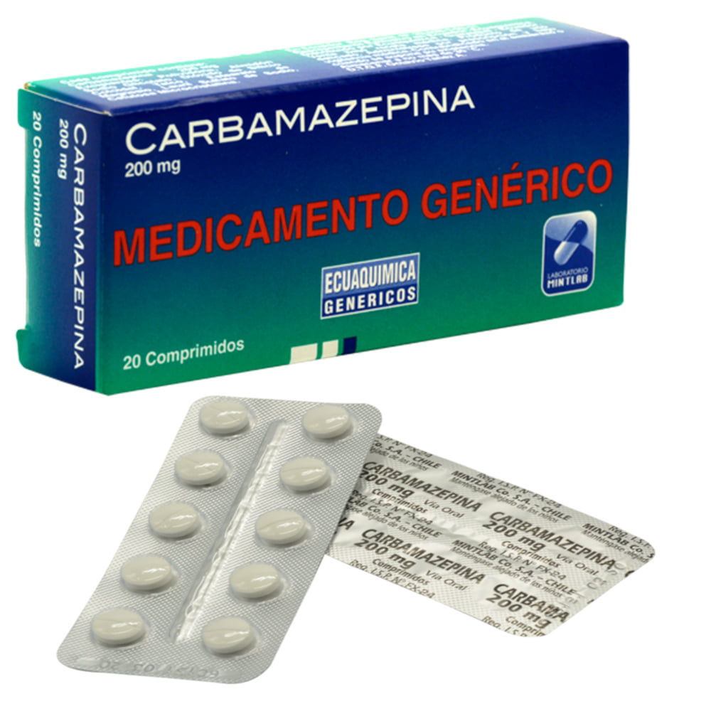 Carbamazepina 200mg comp caj*20