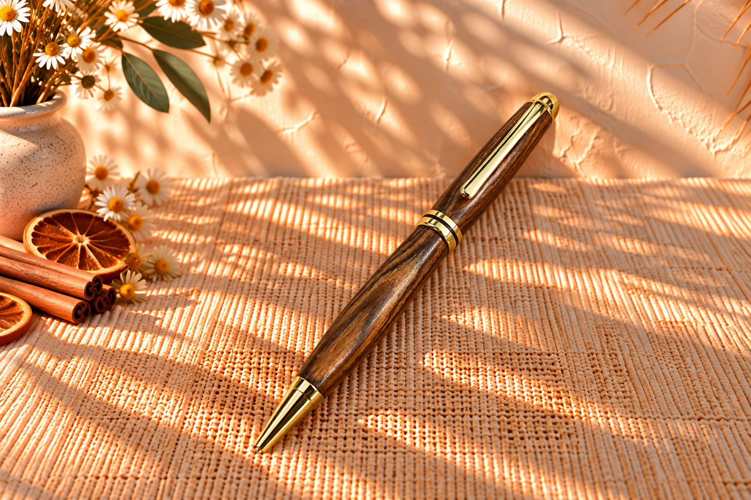 Bacote Twist Pen - Gold