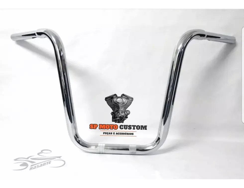 Miniatura: Guidão Mini Seca Fat Boy 12" 1-1/4  Pegada rasante