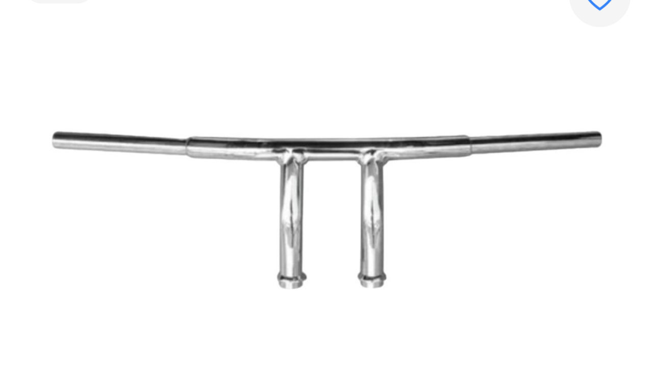 Guidão T-Bar Drag star 650 Cromado Torbal