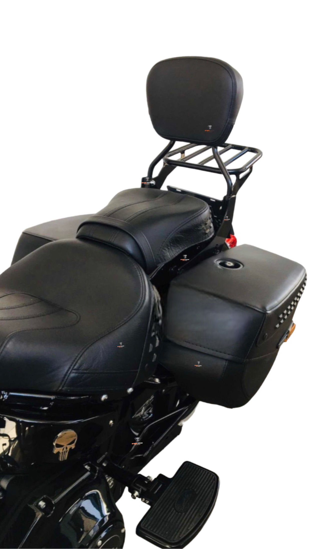 SISSY BAR SOFTAIL HERITAGE 2018 A 2025 TUBULAR MODELO ORIGINAL