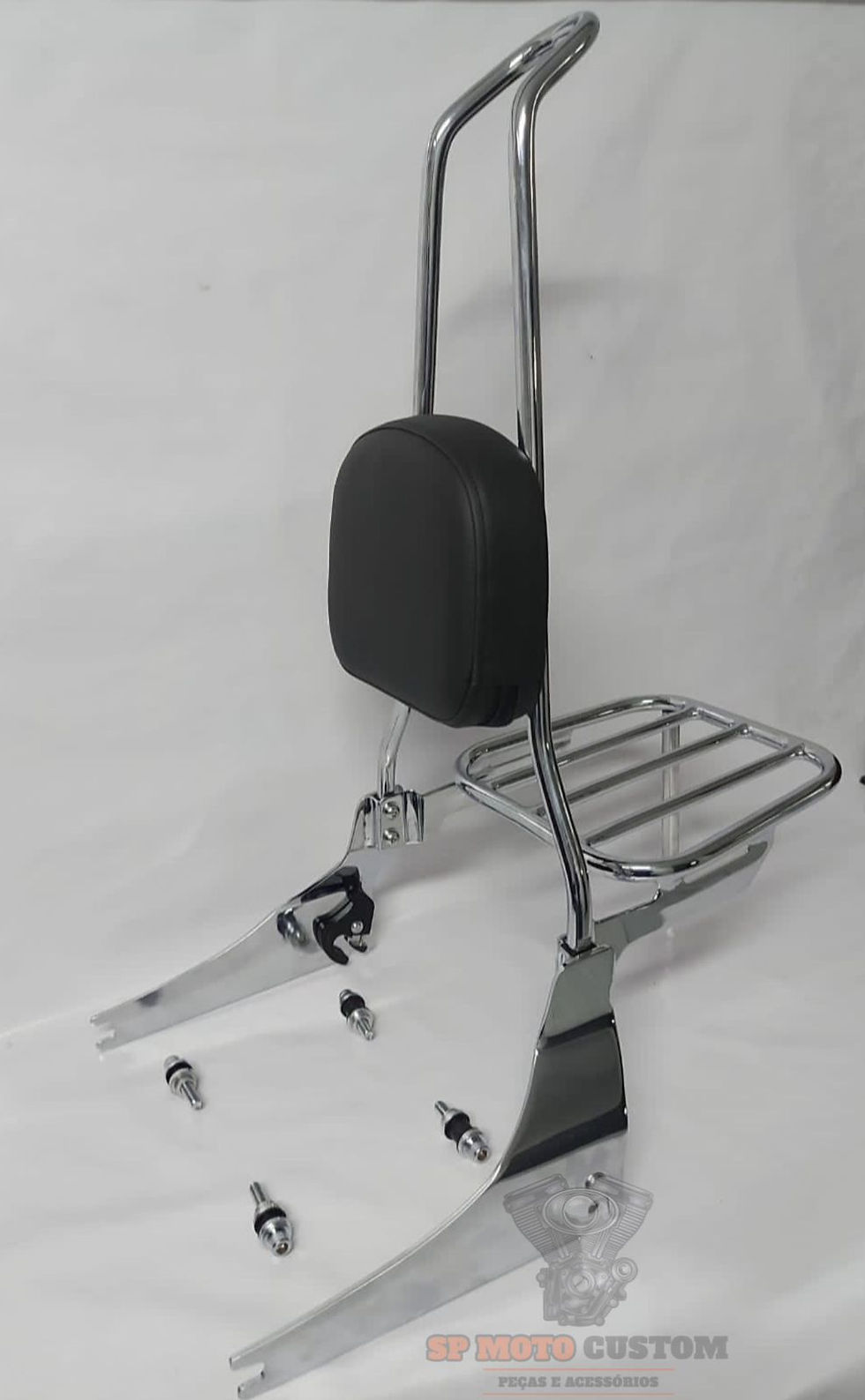 Miniatura: Sissy Bar Easy Rider Fat Boy Removivel 2008 A 2017 P/fosco