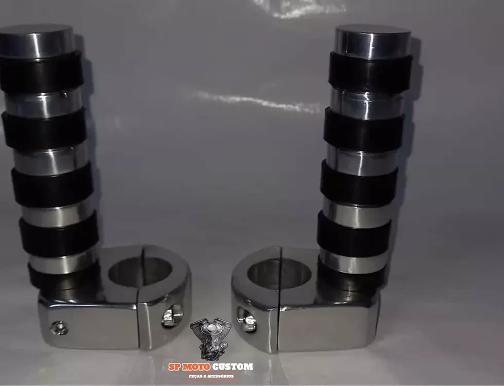 Miniatura: Pedaleira Auxiliar Para Protetor De Motor 1-1/4 32-mm todas a moto