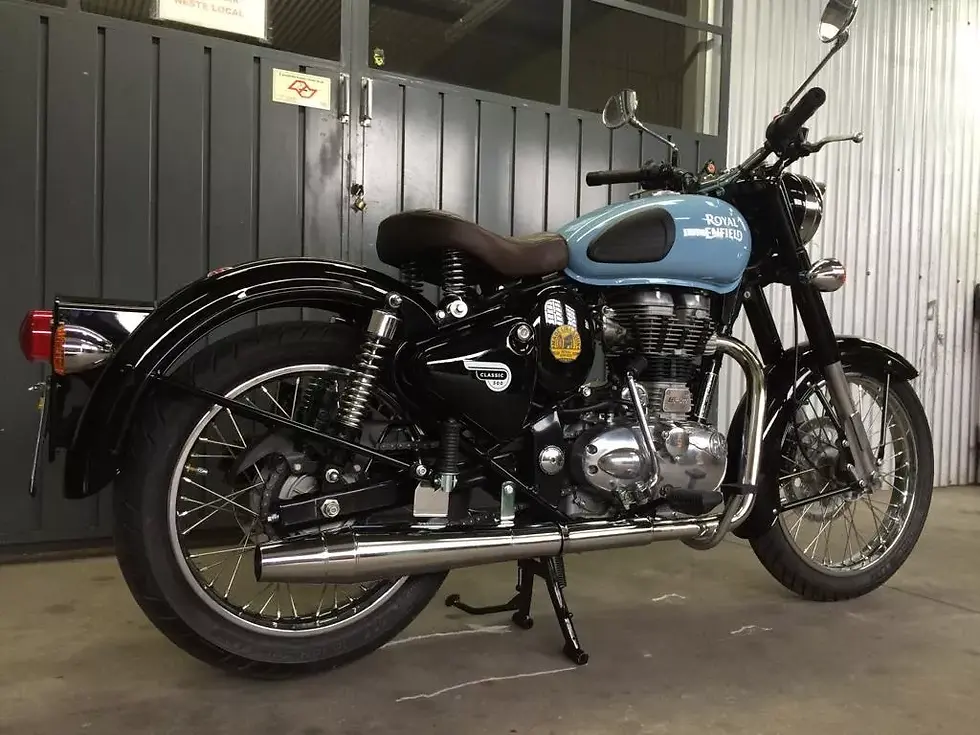 Miniatura: Ponteira Royal Enfield 500 Classic Torbal Mod Thunder Bolt