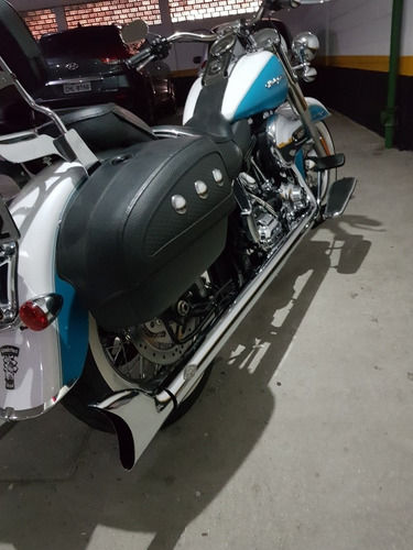 Miniatura: ESCAPAMENTO  FISHTAIL HERITAGE 2006 A 2011 PRETO OU  CROMADO TORBAL