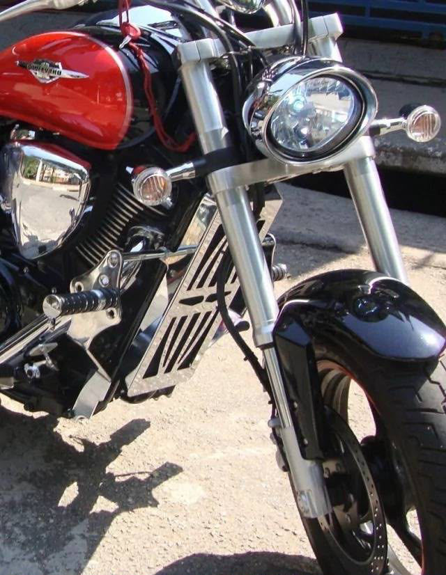 Miniatura: PROTOR MOTOR COM PEDALEIRA CROMADA BOULEVARD 800 