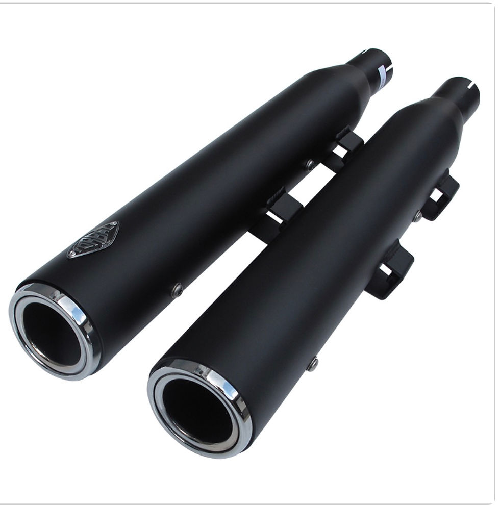 Miniatura: PONTEIRA FAT BOY  TORBAL 3" TERMINAL RETO PRETA OU CROMADA 