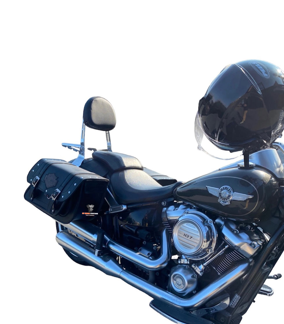 Miniatura: Alforge Lateral Harley Davidson, Softail Fat Boy, Deluxe, Breakout, Slim Etc 