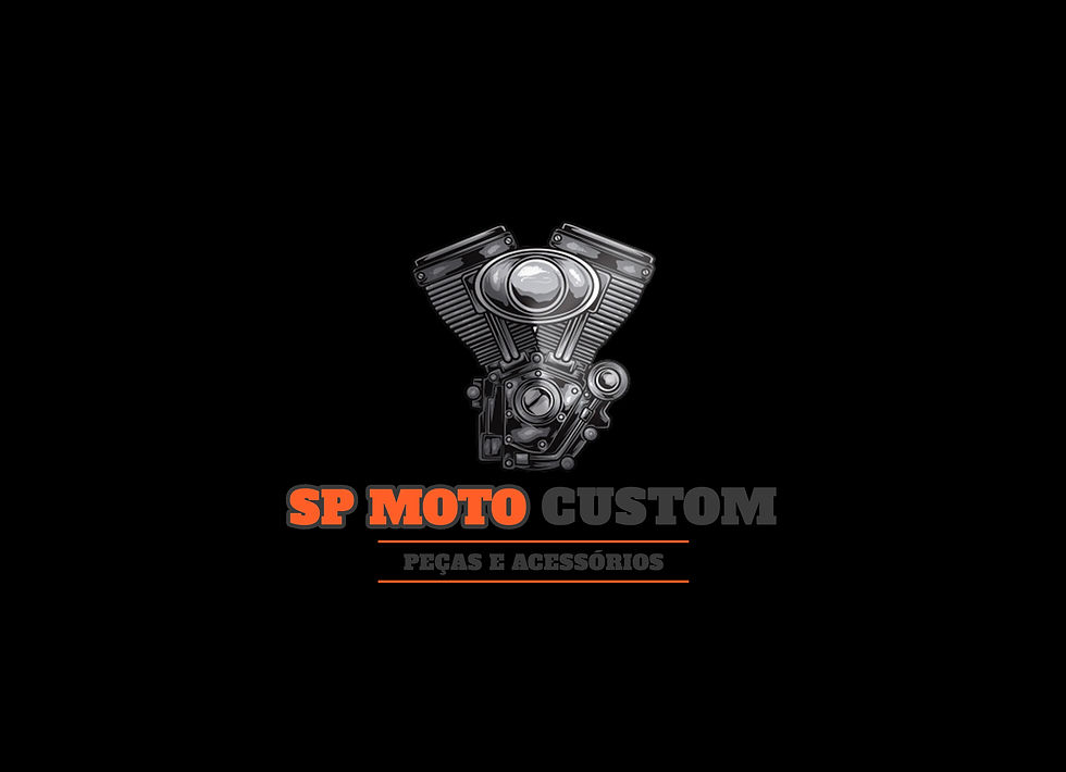 Miniatura: Escapamento para Sportster 883 iron forty eight- 2" ¼ - Fúria - Corte Lateral.